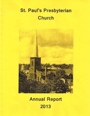 Annual Report Cover 2013